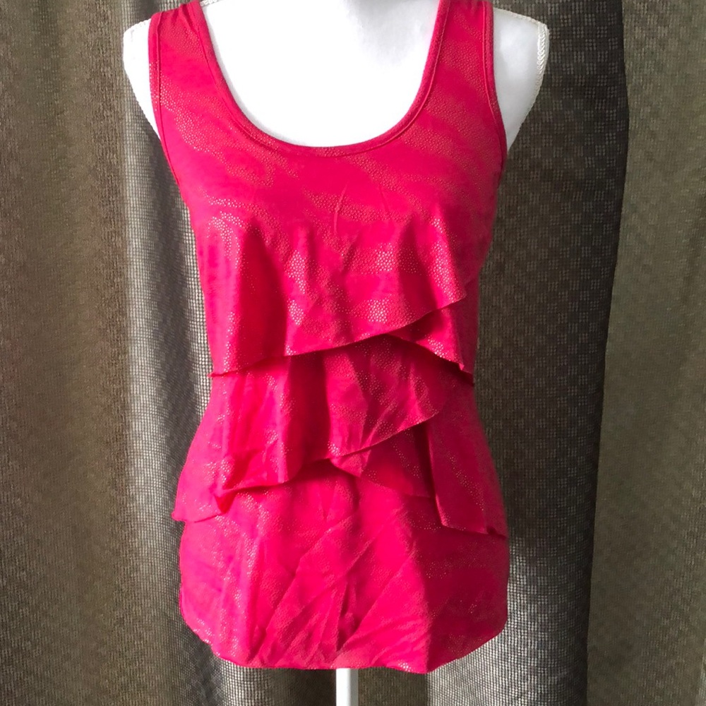 Small pink and gold tank top